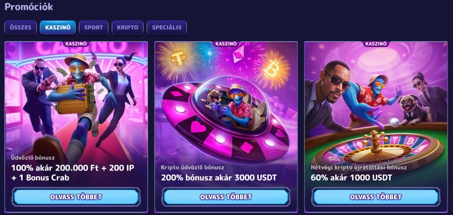 Alf casino promociok