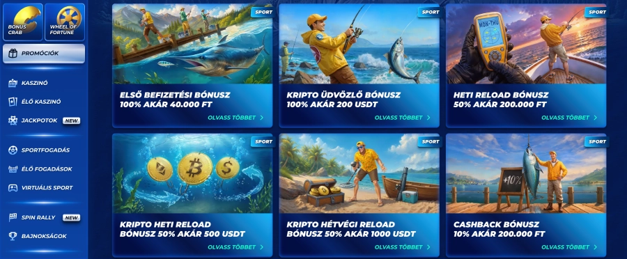 Bassbet kaszino sport promóciók