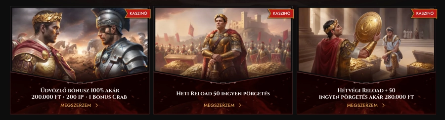 Legiano kaszino bonus