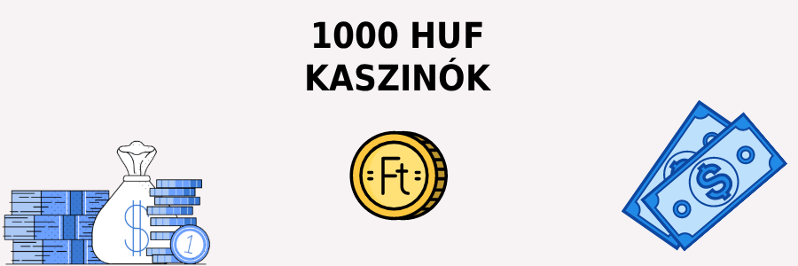 1000 HUF kaszinók