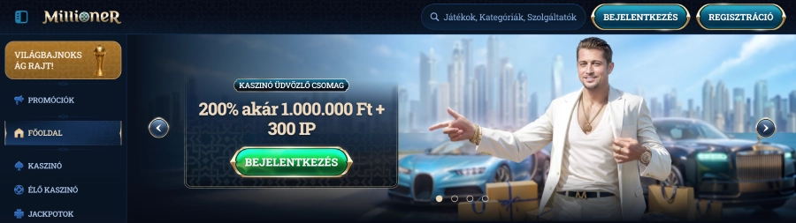 Millioner banner